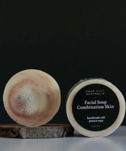 circular facial soap bar